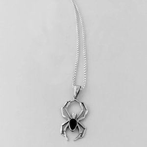 Collana con Ciondolo a Forma di Ragno Fantasma per Halloween, Gioiello Gotico da Donna per Festival - Product Image 4