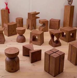 Đồ trang trí góc nhà bằng gỗ tự nhiên Guan Sen - Product Image 4