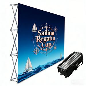 حامل عرض إعلاني محمول مخصص للمعارض من مصنع صيني، ماركة ZJ طراز ZJ-P - Product Image 1