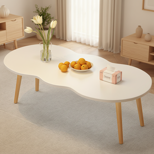 طاولة قهوة دائرية عصرية بسعر منخفض لغرف المعيشة في الشقق والفنادق - Product Image 2