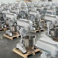 Batteur sur socle électrique professionnel Linkrich de haute qualité 20L, mélangeur planétaire pour œufs, crème, gâteaux, pâte à pain, machine à mélanger les aliments pour boulangerie