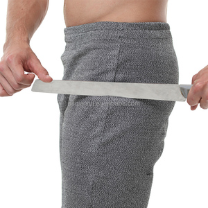 Pantalones Cortos <span class=keywords><strong>de</strong></span> Seguridad Personalizados al por Mayor, Protección Anticorte e Incisión para <span class=keywords><strong>Trabajadores</strong></span> <span class=keywords><strong>de</strong></span> la Construcción, Pantalones Cortos Anticorte Grises - Product Image 5