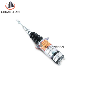 1502-12D6U2B2S2A 燃料遮断ソレノイド Woodward 307-2546 キャタピラー 216 226 パーキンス UB704 エンジン停止ソレノイド 12VDC - Product Image 1