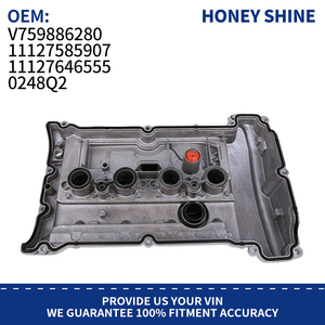 V759886280 11127585907 Couvercle <span class=keywords><strong>de</strong></span> soupape en aluminium pour Peugeot 207CC 3008 508 RCZ Citroën C5 <span class=keywords><strong>MINI</strong></span> <span class=keywords><strong>Cooper</strong></span> S 1.6T THP - Product Image 2