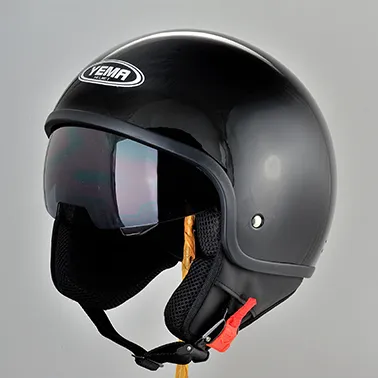 Jet casco de la CEPE casco de la motocicleta de carreras de nueva venta caliente de la cara abierta medio pequeño casco