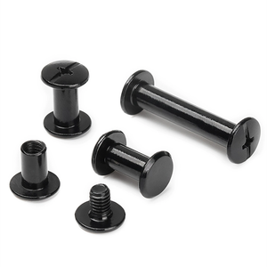 Bag Hardware SS304 SUS Leather Stud Nail Belt <strong>Chicago</strong> Screws 4mm Rivets for Photo Albums Crafts Wallet Bag <strong>Parts</strong> Accessories - Product Image 5