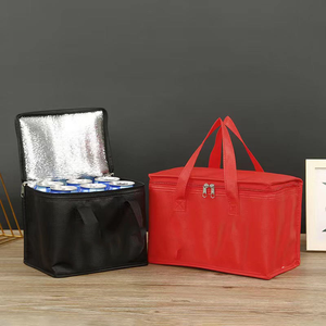 Bolsa Térmica Reutilizable para Comida para Llevar con Cierre, Aislamiento de Tela No Tejida, Eficiencia de Enfriamiento, Bolsa de Compras, Bolso Térmico para Almuerzo, Regalo Promocional - Product Image 1