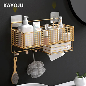 Factory Custom Tier <strong>Hanging</strong> <strong>Shower</strong> <strong>Caddy</strong> Black Bathroom Shelves Storage No Drill <strong>Hanging</strong> Wall Bathroom <strong>Shower</strong> <strong>Caddies</strong> with Hook - Product Image 4