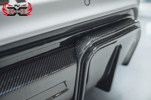 Diffusore Posteriore in Fibra di Carbonio di Alta Qualità Kit Carrozzeria Paraurti Posteriore per Audi <span class=keywords><strong>E</strong></span>-<span class=keywords><strong>TRON</strong></span> <span class=keywords><strong>GT</strong></span> - Product Image 3