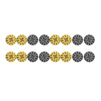 No.6589 Gear Plastique DIY Accessoires Jouet Briques En Vrac Assemblage En Gros MOC Blocs