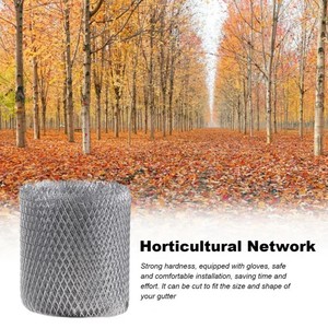 Thiết kế hiện đại mái bồn rửa lưới bảo vệ máng xối mái hiên lưới chặn lá lọc lưới nhựa chống tắc nghẽn Phụ Kiện Làm Vườn - Product Image 5