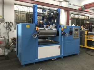 Hai Cuộn Cao Su Trộn Máy Silicone Màu Trộn Mill Phòng Thí Nghiệm Nhựa <span class=keywords><strong>Mixer</strong></span> Thiết Bị - Product Image 4