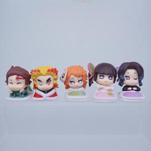 Set de 3 Figuras de Anime de 3-5 cm de Kimetsu No Yaiba, Nezuko, Tanjirou y Daki, Versión Q para Dormir, Figuras GK - Product Image 3