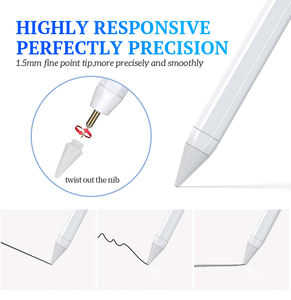 ST06 YESIDO 2024 โลหะดิจิตอลActive BTสมาร์ทหน้าจอสัมผัสแท็บเล็ตแล็ปท็อปSurface Drawing<span class=keywords><strong>ปากกา</strong></span>สไตลัสสําหรับIP - Product Image 4