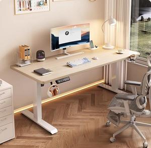 Bàn Làm việc điện đôi thông minh với thiết kế sang trọng đơn giản có thể điều chỉnh các tính năng phòng khách và lưu trữ di động - Product Image 2