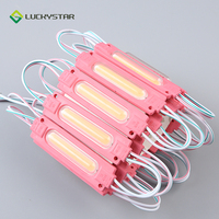 Module de lumière LED clignotant 12v dc, lot de 10 pièces, étanche, en époxy, SMD2835, Super lumineux RGB