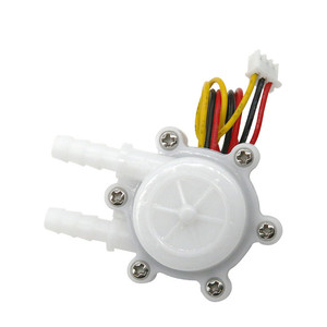 Food Grade POM ZJ-2103 Plastic Flow Sensor Liquid Turbine Type NPN Pulse Output 0.1-1.5/0.3-5LPM <b>Water</b> Flowmeter for RO Filter - Product Image 6