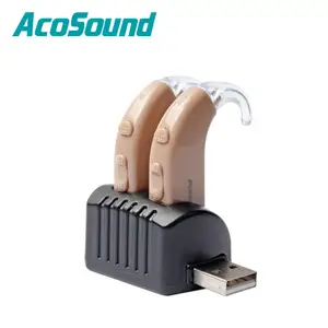 Apparecchio acustico dispositivo acustico ricaricabile con regolazione digitale per Drop shipping