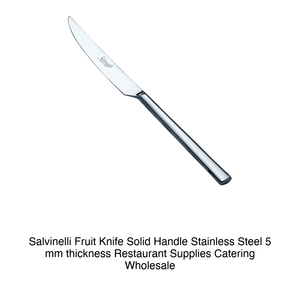 มีดทำขนม Salvinelli 250 ด้ามจับแข็งแรง ผลิตจากเหล็กกล้าไร้สนิม 18/10 หนา 5 มม. - Product Image 2
