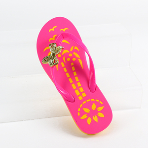 Chanclas de moda de fábrica para mujer, zapatillas baratas con logotipo personalizado, chanclas de China - Product Image 3