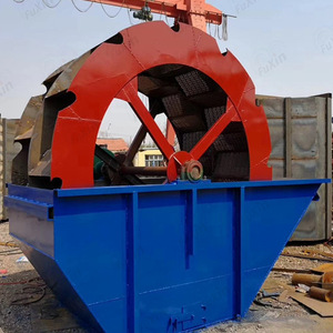 <b>Small</b> <b>Wheel</b> Sand Washer Single Double Triple Row Bucket Water Washing Machine For Sand Processing - Product Image 2