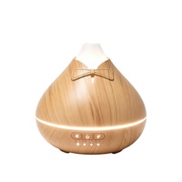 Diffuseur d'arômes silencieux à grain de bois, humidificateur d'air, veilleuse avec minuterie, pour la maison et la décoration hôtelière