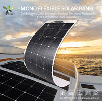 Nouvelle technologie panneau solaire flexible 50w 80w 120w 150w 200W 300W panneau solaire flexible pour balcon