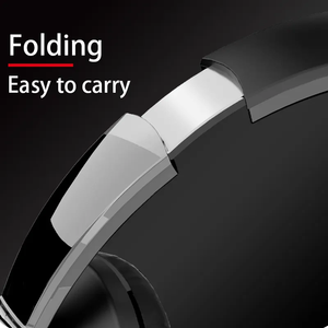 Cuffie Wireless Bluetooth a Lunga Durata con Bassi Potenti, Pieghevoli, con Slot per Scheda <span class=keywords><strong>e</strong></span> LED Indicatore Batteria, Nuove Cuffie per Esports <span class=keywords><strong>e</strong></span> Sport - Product Image 4