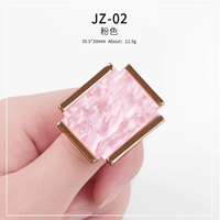 1 pièce Nouvelle palette en résine pour nail art, avec anneau de doigt, pour le mélange et l'affichage des couleurs, outil DIY pour manucure, vernis et gel