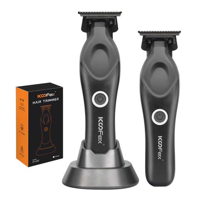 KooFex Professional Barber Trimmer With Rubber Non-Slip Grip Zero Gap 0 mm Rotary Motor Hair Trimmer