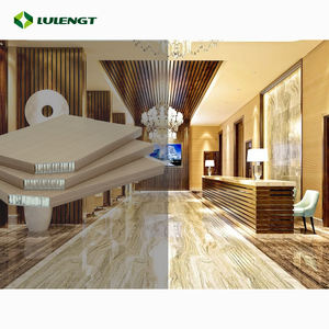 LULENGT Feuilles d'aluminium alvéolaires SPC résistantes à la corrosion Panneaux de plafond alvéolaires SPC résistants aux chocs et aux moisissures - Product Image 5