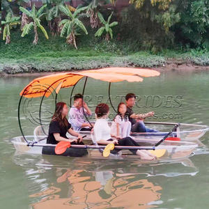 Nouveau design Kayak transparent de haute qualité Bateaux Crystal Clear-kayak Canoë/kayak Fond transparent à vendre - Product Image 6