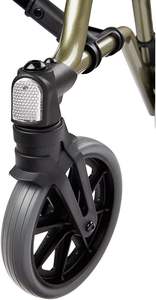 Dietz <span class=keywords><strong>Taima</strong></span> Rollator en aluminium léger M-GT 5.8 kg auto-poids avec sangle arrière et sac Walker & Rollator - Product Image 2