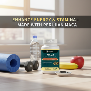 Integratore Erboristico ad Alta Purezza Personalizzato con Estratto di Radice di Maca in Capsule per Gestire lo Stress Fisico - Product Image 6