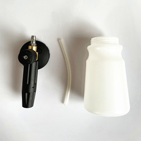 24pcs Emballage 1/4 "Connecteur Rapide Savon d'Eau Neige Mousse Canon Mousse Blaster Mousse Lance Pulvérisateur Avec Large Bouche 1000ml Bouteille