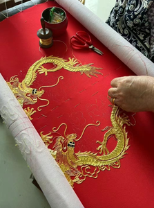 Offres Spéciales adulte foncé Qipao Design moderne sans manches Style oriental Cheongsam avec fente Sheeny <span class=keywords><strong>robe</strong></span> de soirée traditionnelle chinoise - Product Image 5