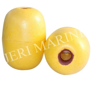 Wholesale Yellow Fishing <strong>Float</strong> PVC Net <strong>Floats</strong> Fishing Buoy Type DSO - Product Image 1