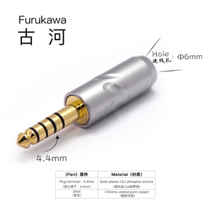 Guhe OEM Jack Kopfhörer 4.4 Stecker 3.5 Stereo 2.5mm <span class=keywords><strong>Audio</strong></span> Adapter Kopfhörer stecker - Product Image 4
