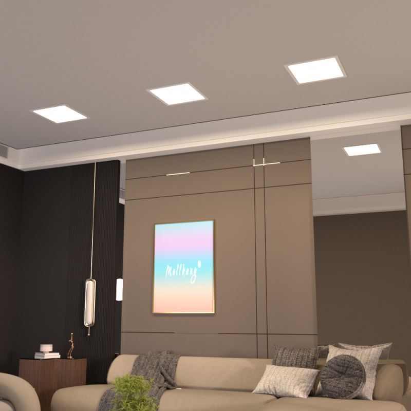 LED Recessed Aluminum Wall Lamps for