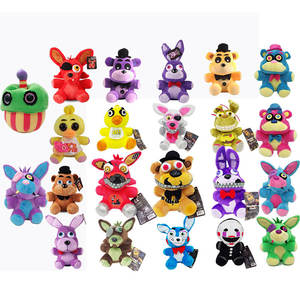 HY Venta al por Mayor Nuevo Peluche de Freddy Bear de 25 cm de <span class=keywords><strong>Fnaf</strong></span> Nightmare Freddy Bear Foxy Springtrap <span class=keywords><strong>Bonnie</strong></span> Juguetes de Peluche de Freddy Toy Muñeco de Peluche Suave - Product Image 5