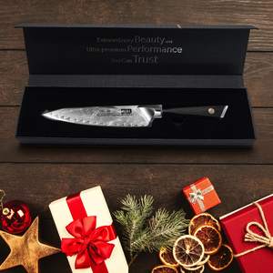 <span class=keywords><strong>Couteau</strong></span> de cuisine japonais en acier <span class=keywords><strong>SHAN</strong></span> <span class=keywords><strong>ZU</strong></span> <span class=keywords><strong>GYO</strong></span>, <span class=keywords><strong>couteau</strong></span> de cuisine professionnel, <span class=keywords><strong>couteau</strong></span> utilitaire Damas de 6 pouces avec manche G10 - Product Image 6