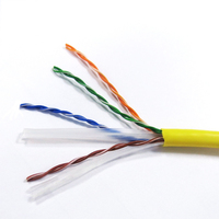 Câble RJ-45 Gigabit CAT6 UTP 6 multibrins, ultra-fin, plaqué or, anti-accroc, résistant au feu, à fil mince, haute vitesse