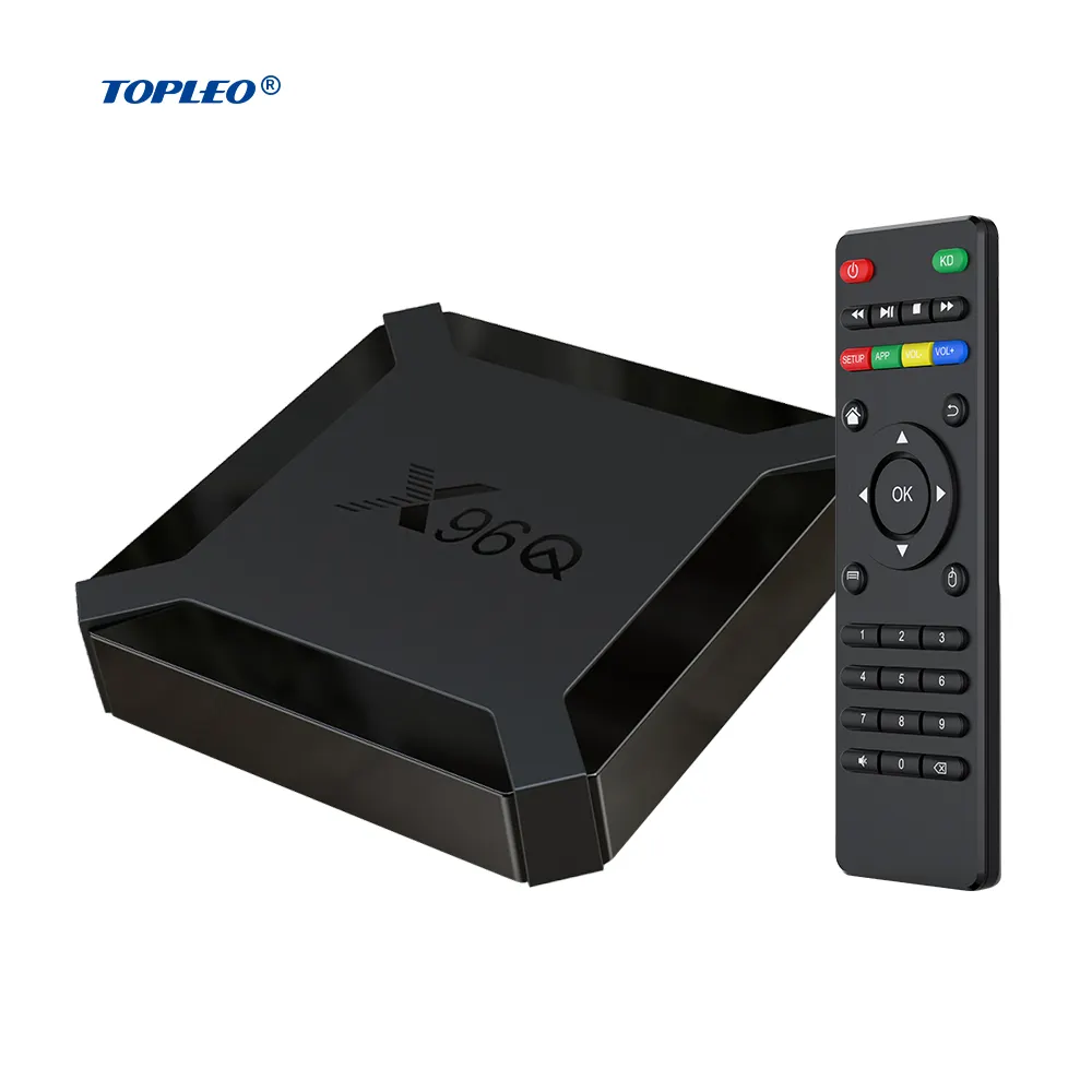 Topleo 2019 latest i96 mini white shell S905W 2GB 16GB best android tv box mini btv