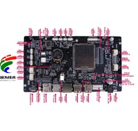 Placa SoM Allwinner A133 de Bajo Precio, 1GB RAM, 8GB ROM, Pantalla Táctil LCD RGB MIPI para Desarrollo ARM Linux Android