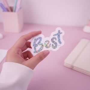 Qicai Custom <b>Sticker</b> Label Printing Waterproof Vinyl <b>Sticker</b> <b>for</b> Plate Bottle Packaging Notebook <b>Laptop</b> Decal Packing China - Product Image 1