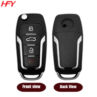 Télécommande universelle 4 boutons pour porte de garage, clé de portail, fonction de confidentialité, clonage de code, portée de 30 m pour lampe et système de sécurité
