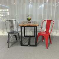 Chaise de salle à manger moderne nordique par Wbert en bois Baxter Marilyn Design pour un restaurant italien simple et un invité créatif et élégant