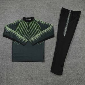 Custom half-zip ademende zomer voetbaltenue set gym fitness training voetbalkleding - Product Image 4