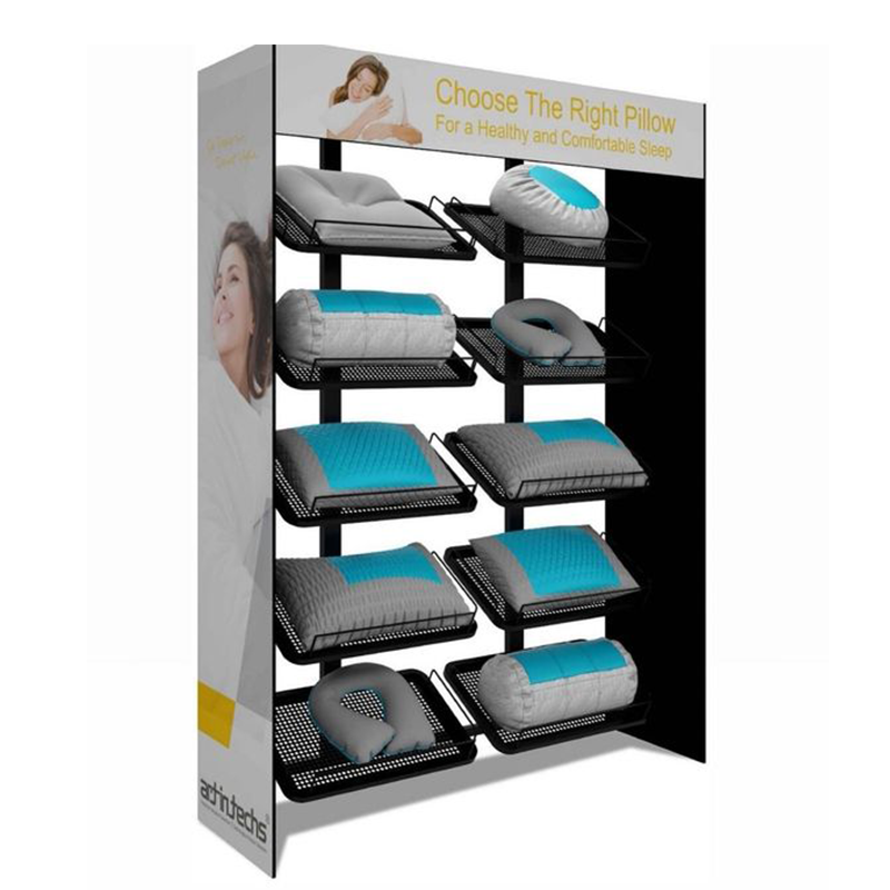 Apache Factory Customized Metal Pillow Display Racks for Supermarkets — view 2