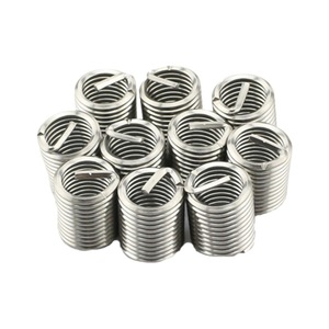 Insert fileté en acier inoxydable M1.2, filetage métrique fin, entièrement fileté, à fente, pour la réparation et le renforcement des métaux - Product Image 2
